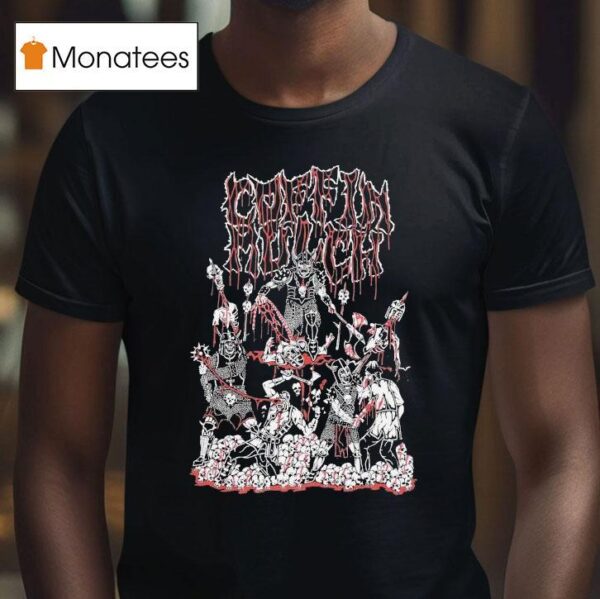 Coffin Mulch Into The Blood T Shirt