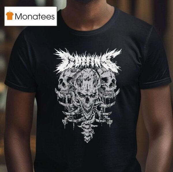 Coffins Skulls T Shirt