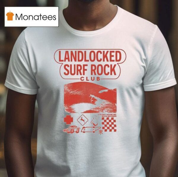 Colony House Landlocked Surf Rock Club T Shirt