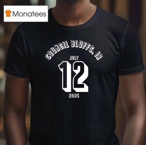 Council Bluffs Ia July T Shirt