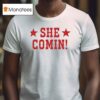 Cowboy Concert Country She Comin T Shirt