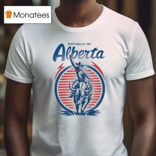 Cowboy Republic Of Alberta T Shirt