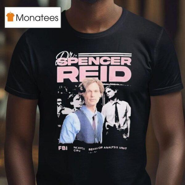 Criminal Minds Dr Spencer Reid Fbi T Shirt