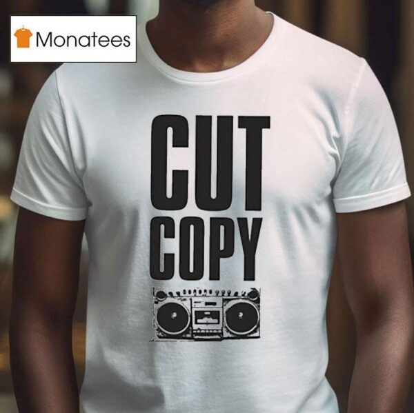 Cut Copy Boom Box T Shirt