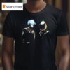 Daft Punk X Pleasures Duo T Shirt