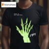 Damon Karma Barlow Hand Skeleton Rings T Shirt