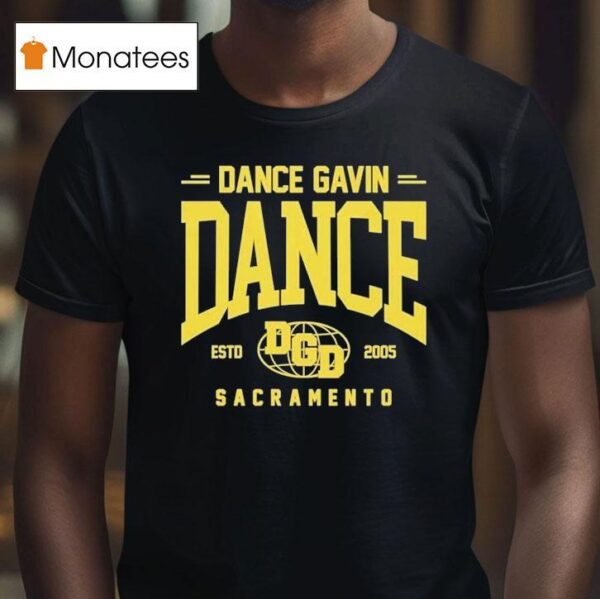 Dance Gavin Dance Sacramento Globe Logo Est T Shirt
