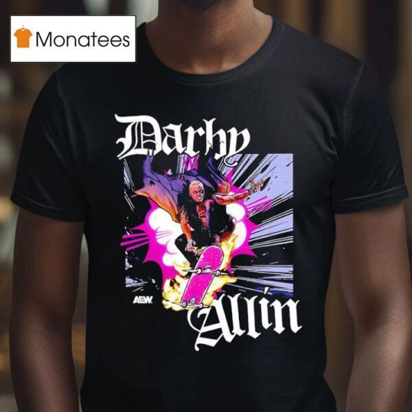 Darby Allin Aew Comic T Shirt