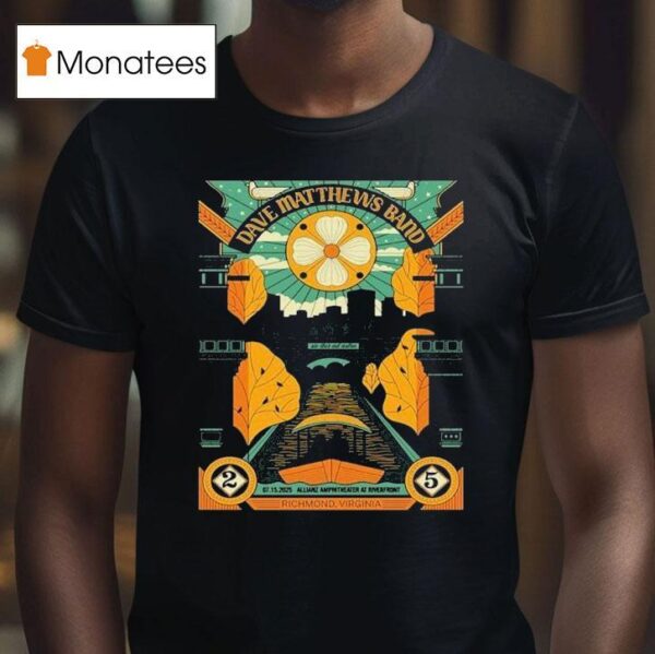 Dave Matthews Band Richmond Va T Shirt