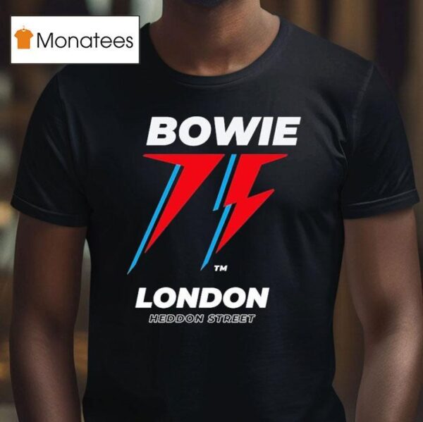David Bowie London Heddon Stree T Shirt