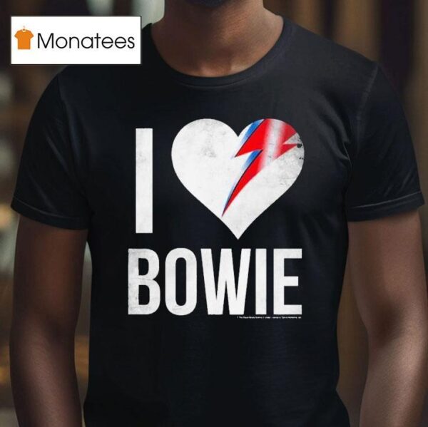 David Bowie I Love Bowie T Shirt
