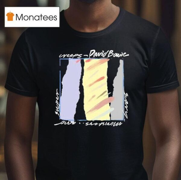 David Bowie Scary Monsters Th Anniversary T Shirt