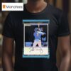 David Wright New York Mets Male Topps Baseball Card Player T Shirt