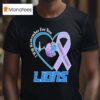 Detroit Tigers I Will Remember For You Alzheimer S Awareness Heartbeat Brain T Shirt