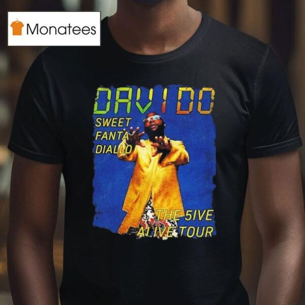 Diallo Davido Sweet Fanta Diallo The Ive At Live Tour T Shirt