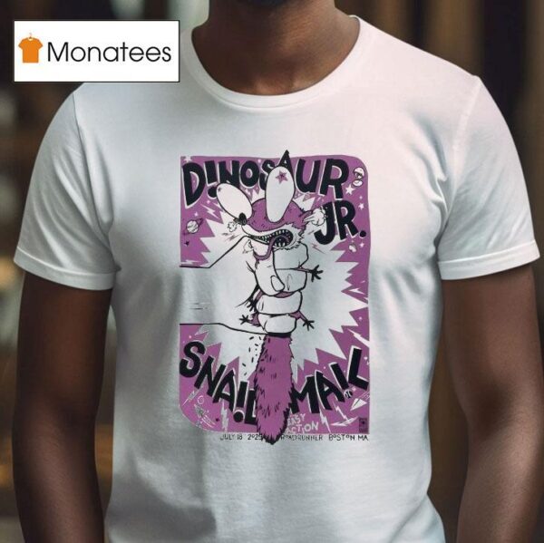 Dinosaur Jr Snail Mail Boston Ma July T Shirt