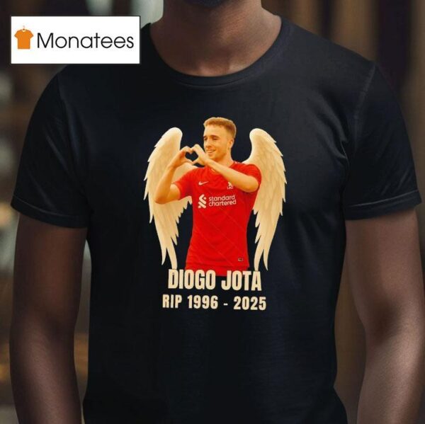Diogo Jota Liverpool Fc Rip T Shirt