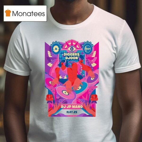 Djoon Soulful Club Paris Tour July T Shirt