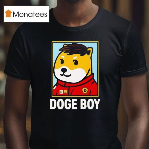 Doge Boy Cartoon T Shirt