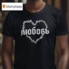 Ekkstacy Niobobb Russian Barbed Hear T Shirt