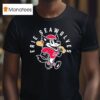 Erie Seawolves Fauxback Secondary Masco T Shirt