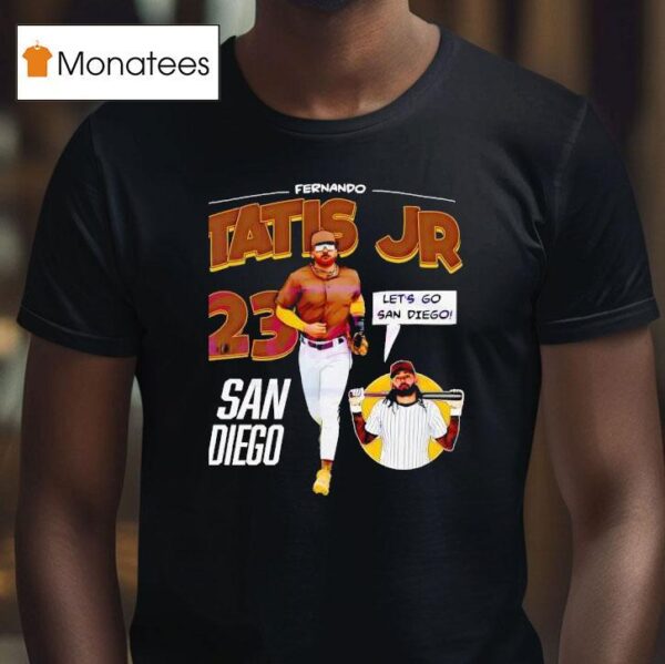 Fernando Tatis Jr San Diego Baseball Comic Style Fan T Shirt