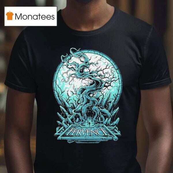Fervence Blue Tree T Shirt