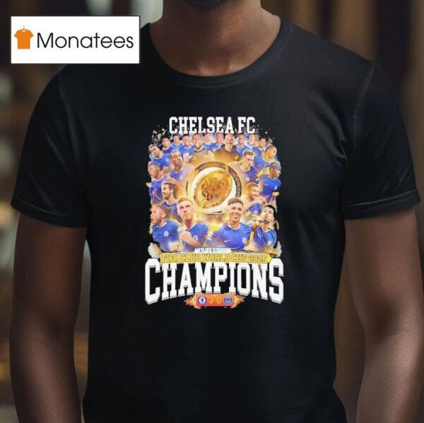 Fifa Club World Cup Champions Chelsea Fc T Shirt