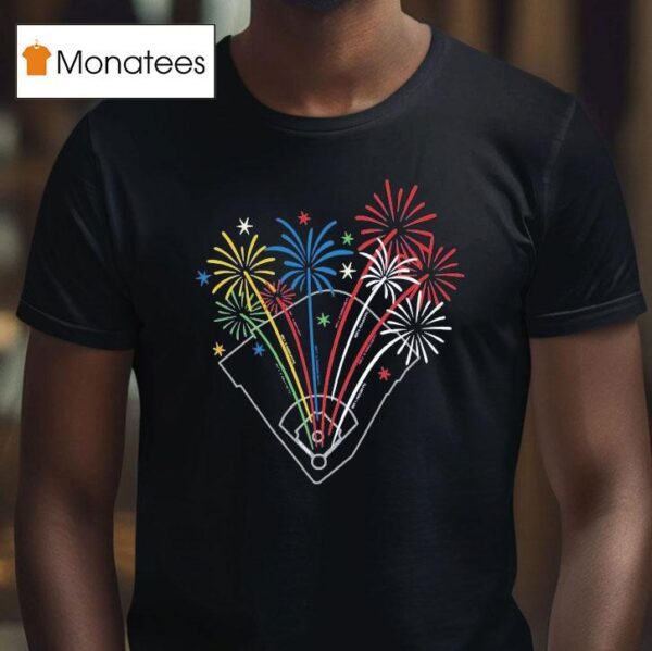 Fireworks On The Th Of July T Shirt