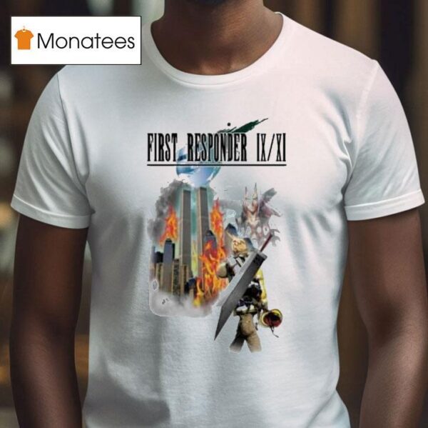 First Responder Ix Xi Final Fantasy T Shirt
