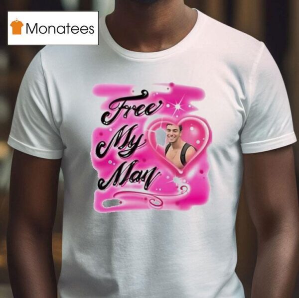 Free My Man Luigi Mangione Hear T Shirt