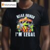 Frog Cinco De Mayo Relax Gringo I M Legal T Shirt