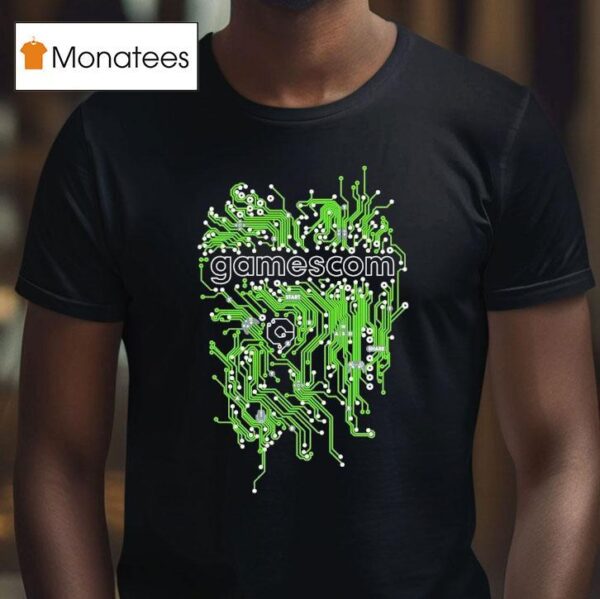 Gamescom Circuit Board T Shirt