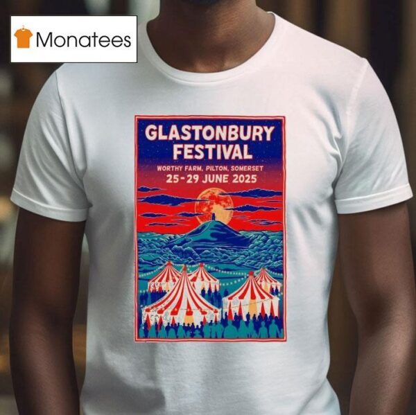 Glastonbury Festival Pilton Somerset Jun Concer T Shirt