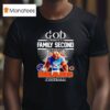 God First Family Second Then Chicago Bears Football T Shirt