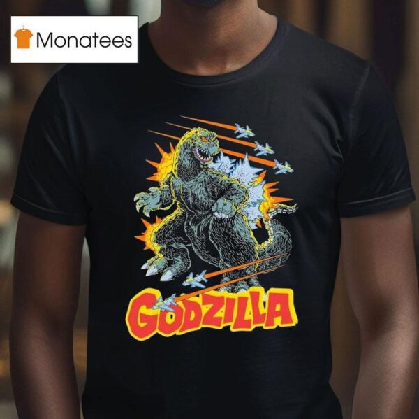 Godzilla Attacks T Shirt