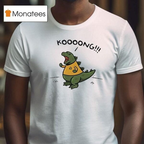 Godzilla Kooong Dinosaur T Shirt