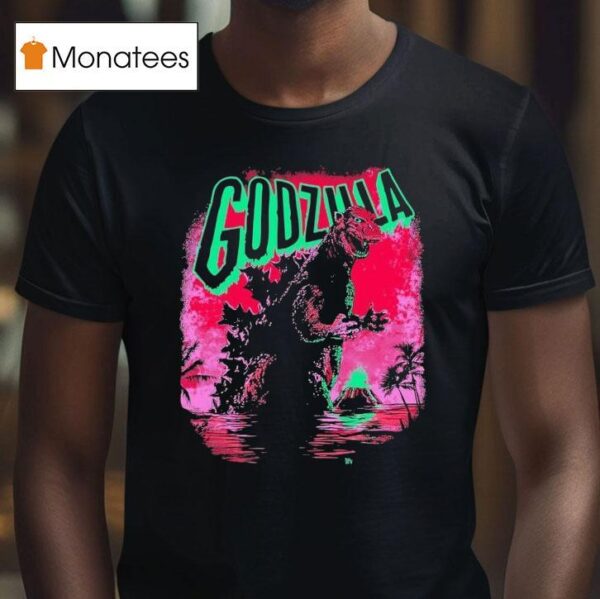 Godzilla Terror In The Tropics T Shirt