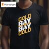 Gold Bay X Bay Gold Wwe Logo T Shirt
