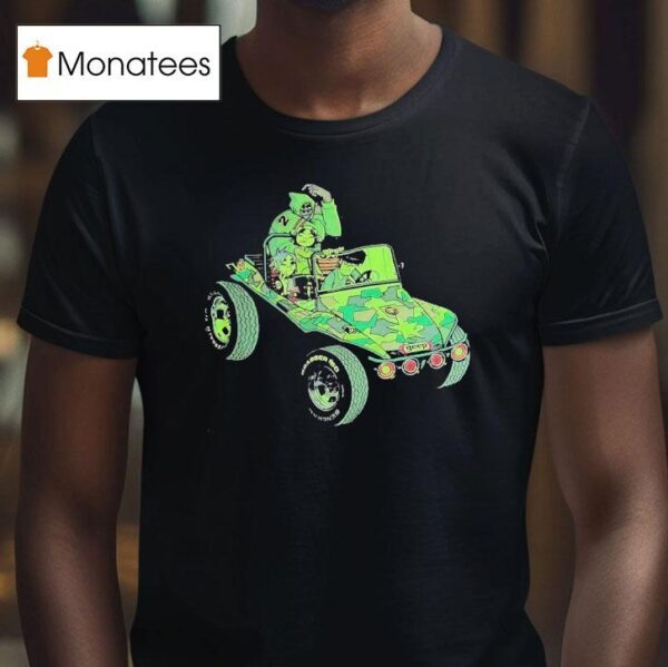 Gorillaz Band Camo T Shirt