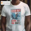 Green Day Blood And Sex Booze T Shirt