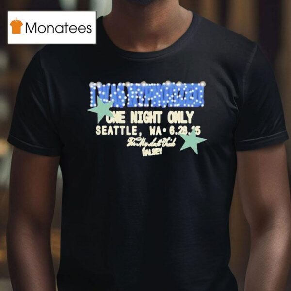 Halsey I Was Hypnotized One Night Seattle Wa My Last Trick T Shirt