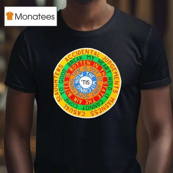 Hamlet Hail To The Thief Circles Design T Shirt