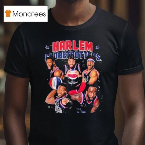 Harlem Globetrotters Basketball Team Photo T Shirt