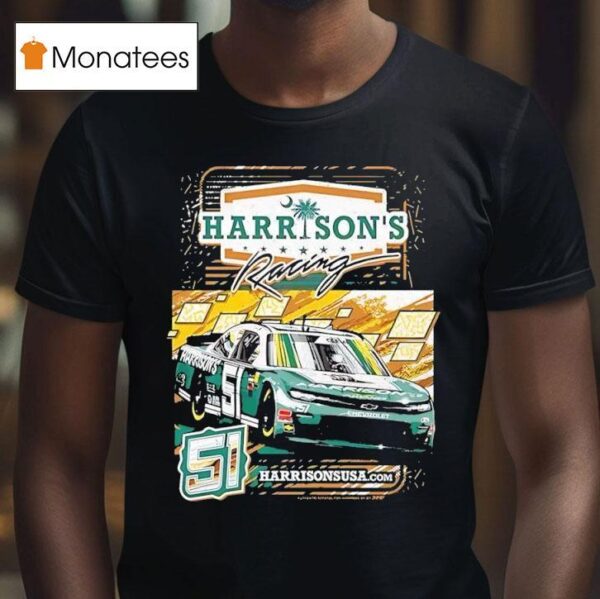 Harrison S Racing Jeremy Clements T Shirt