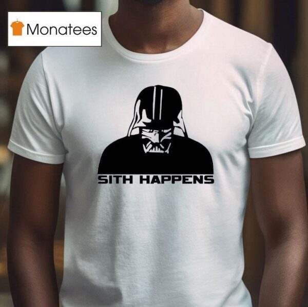 Hayden Christensen Darth Vader Sith Happens T Shirt