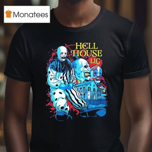Hell House Llc Abaddon Awaits Clown T Shirt
