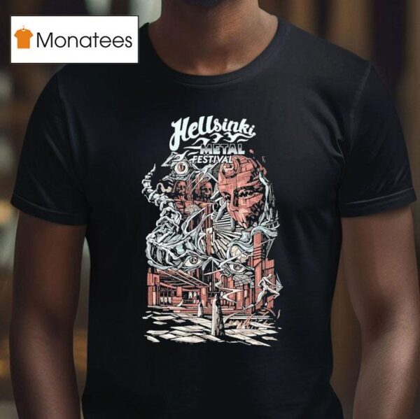Hellsinki Metal Festival City Of Chimeras T Shirt