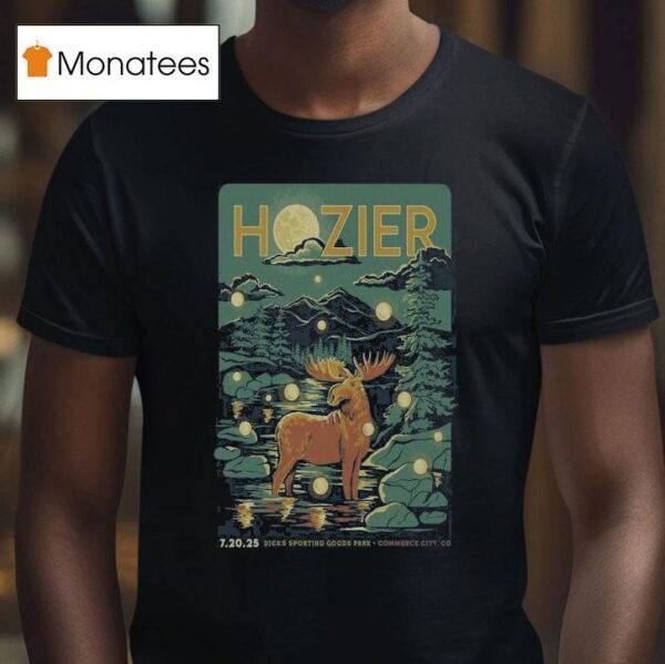 Hozier Commerce City Co July Deer T Shirt