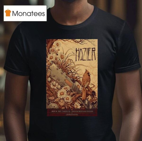 Hozier Freedom Mortgage Pavilion Tour Camden Nj July T Shirt